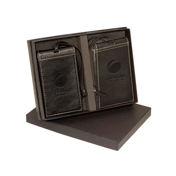 Gift set that features two magnetic luggage tags.... from ASI 79530 Prime Line