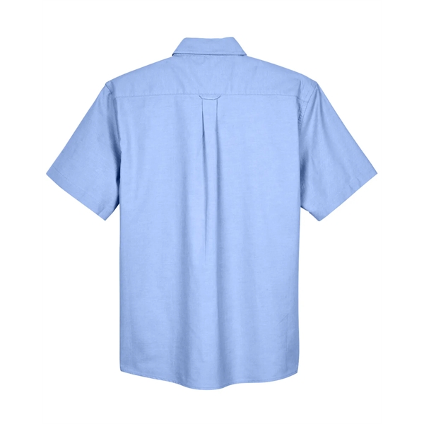 Men's short sleeve oxford shirt with stain release.... from ASI 34063 alphabroder