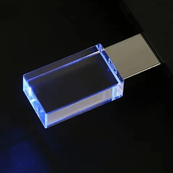 Logo Glow Crystal USB Drive... from ASI 90859 Tempo Industries Inc / Tempoline