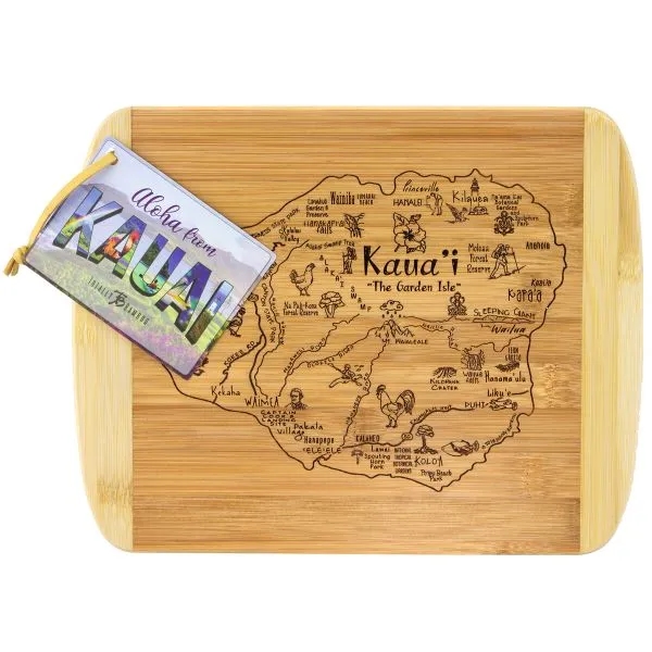 A Slice of Life Kauai Serving & Cutting Board... from ASI 91565 Totally Bamboo
