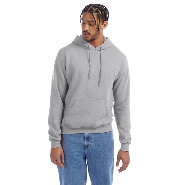 Moisture-wicking pullover hoodie with two-ply hood, dyed-to-match drawcord, and front pouch... from ASI 34063 alphabroder
