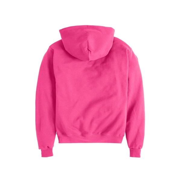 Moisture-wicking pullover hoodie with two-ply hood, dyed-to-match drawcord, and front pouch... from ASI 34063 alphabroder