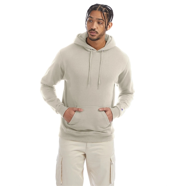 Moisture-wicking pullover hoodie with two-ply hood, dyed-to-match drawcord, and front pouch... from ASI 34063 alphabroder