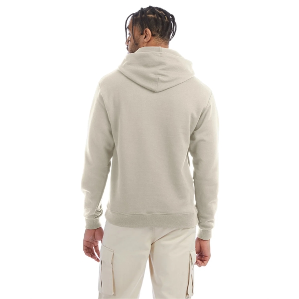 Moisture-wicking pullover hoodie with two-ply hood, dyed-to-match drawcord, and front pouch... from ASI 34063 alphabroder