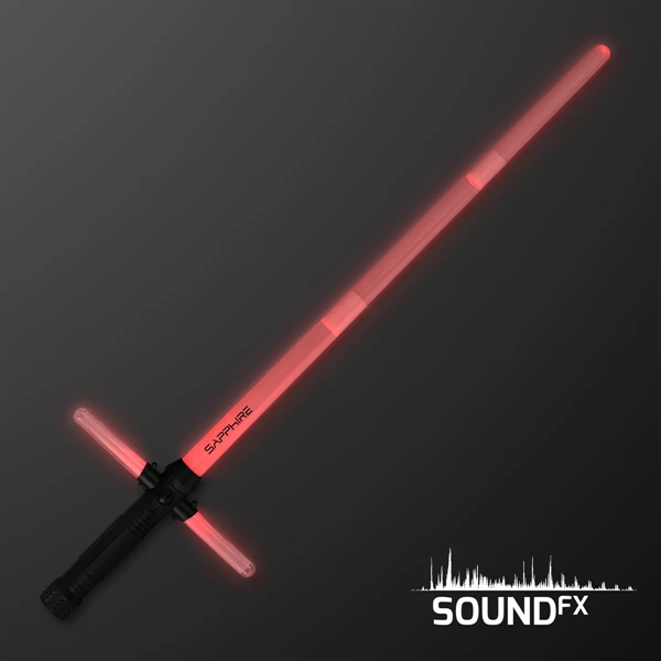 LED Red Cross Saber with Sound, Expandable; Blank and Domestic Pricing... from ASI 34194 ALightPromos