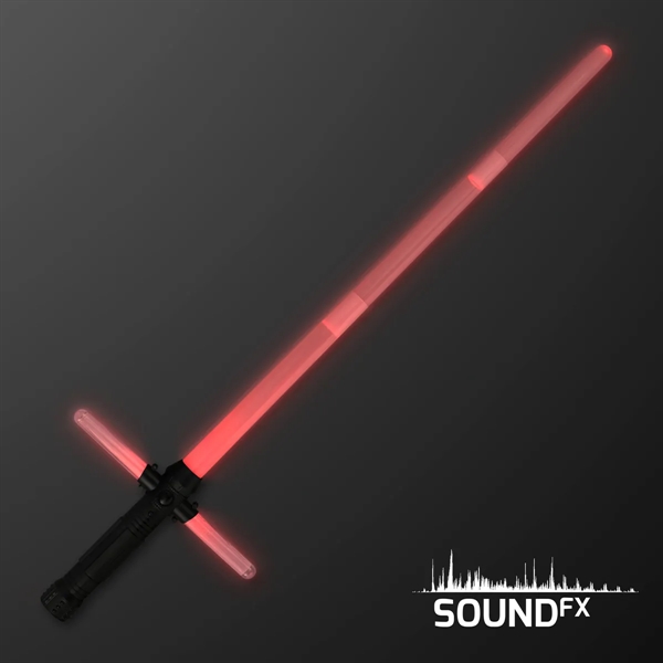 LED Red Cross Saber with Sound, Expandable; Blank and Domestic Pricing... from ASI 34194 ALightPromos