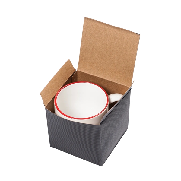 White Two-Tone Ceramic Mug 14oz... from ASI 89971 Stuff A Mug