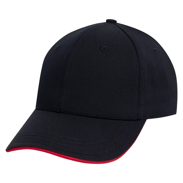 Prostyle Structured Cotton Twill Union/USA Made Baseball Cap With Fabric Strap-Buckle.... from ASI 73775 Unionwear