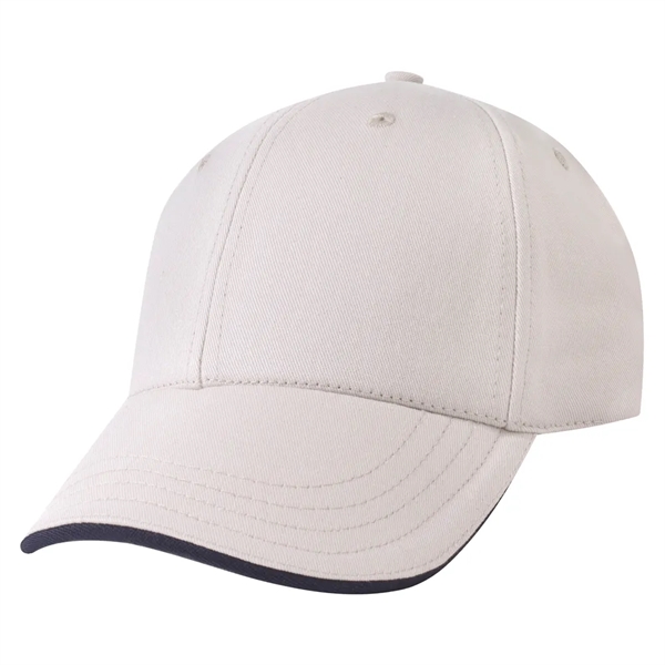Prostyle Structured Cotton Twill Union/USA Made Baseball Cap With Fabric Strap-Buckle.... from ASI 73775 Unionwear