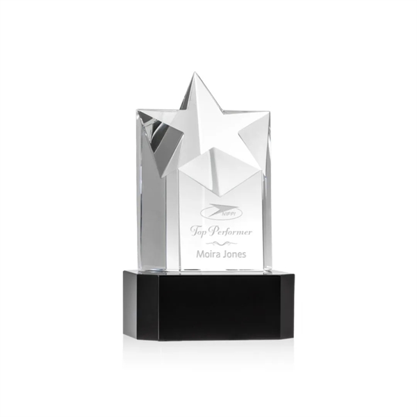 The Berkley Star Award on an Ebony Optical Crystal Base is... from ASI 84592 St Regis Group / St Regis