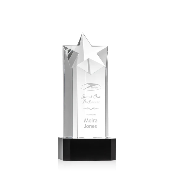 The Berkley Star Award on an Ebony Optical Crystal Base is... from ASI 84592 St Regis Group / St Regis