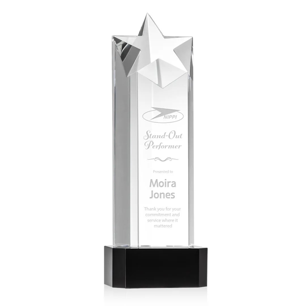 The Berkley Star Award on an Ebony Optical Crystal Base is... from ASI 84592 St Regis Group / St Regis