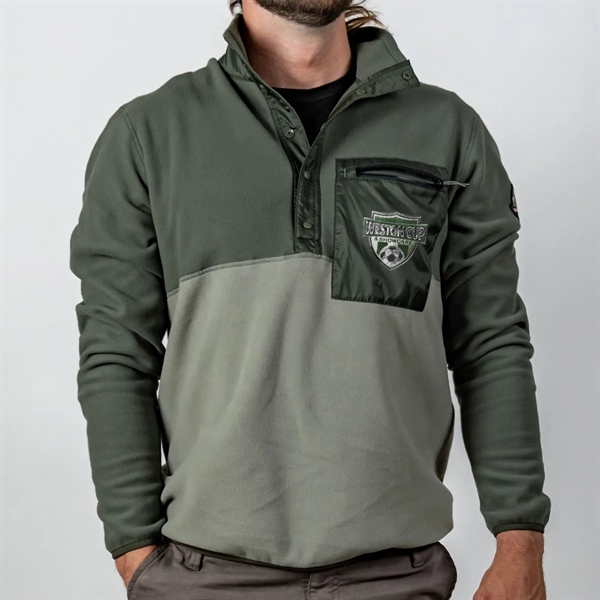 Mountain Standard homegrown 200 weight double brushed polar fleece and ripstop... from ASI 61125 Hit Promotional Products / Hit®