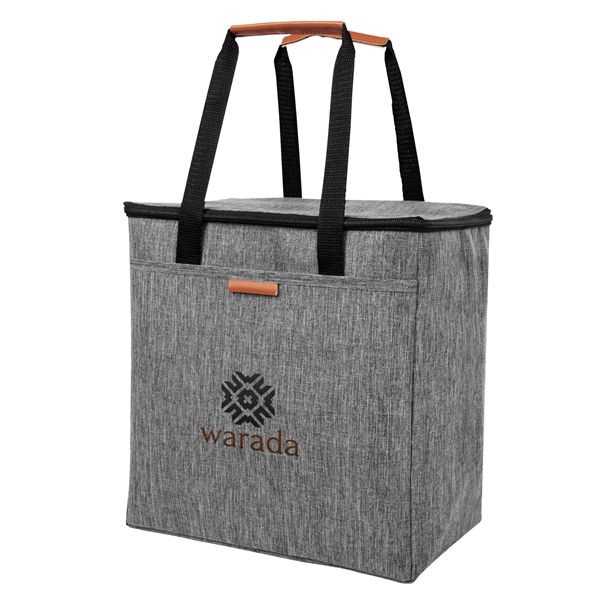 Insulated cooler tote bag with 22" handles and 24 can capacity.... from ASI 61125 Hit Promotional Products / Hit®