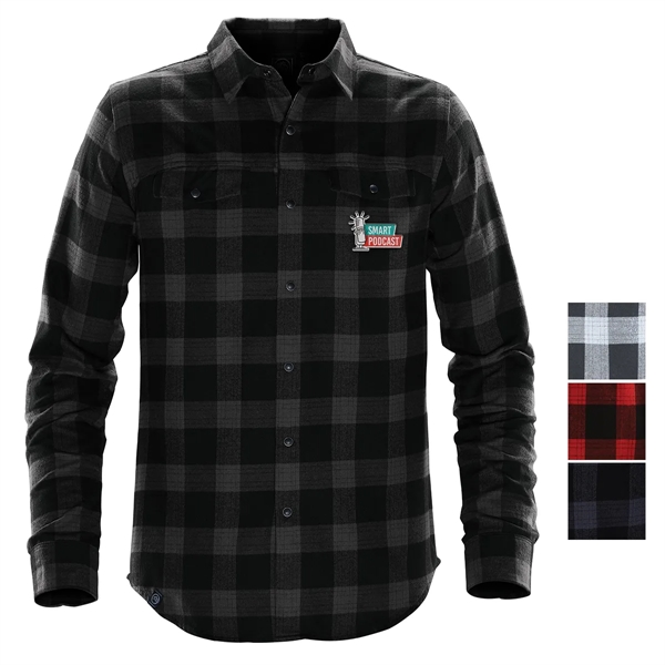 STORMTECH® men's shirt with a full front snap closure, cuff placket... from ASI 61125 Hit Promotional Products / Hit®