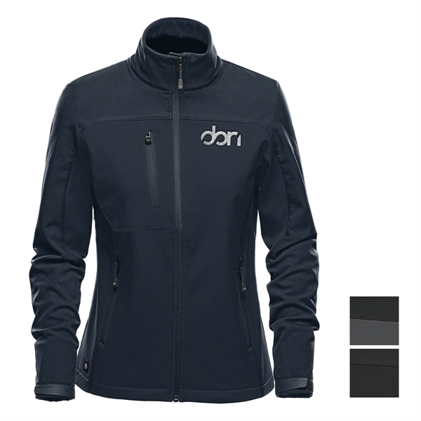 Women's softshell jacket with a waterproof design, polyester lining, breathable outer... from ASI 61125 Hit Promotional Products / Hit®