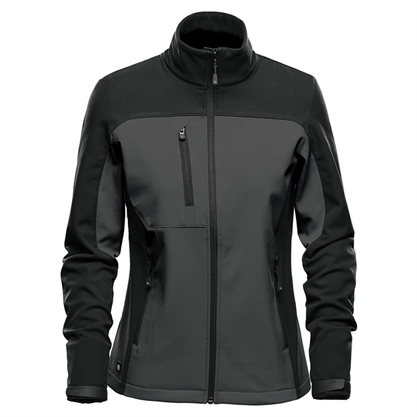 Women's softshell jacket with a waterproof design, polyester lining, breathable outer... from ASI 61125 Hit Promotional Products / Hit®