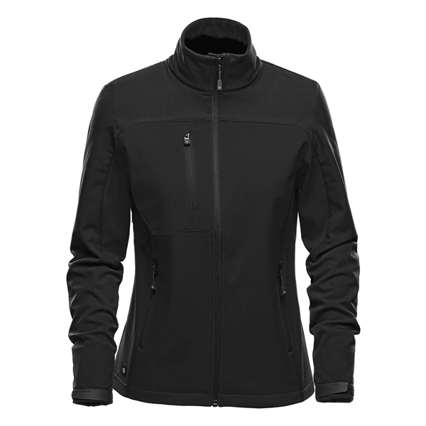 Women's softshell jacket with a waterproof design, polyester lining, breathable outer... from ASI 61125 Hit Promotional Products / Hit®