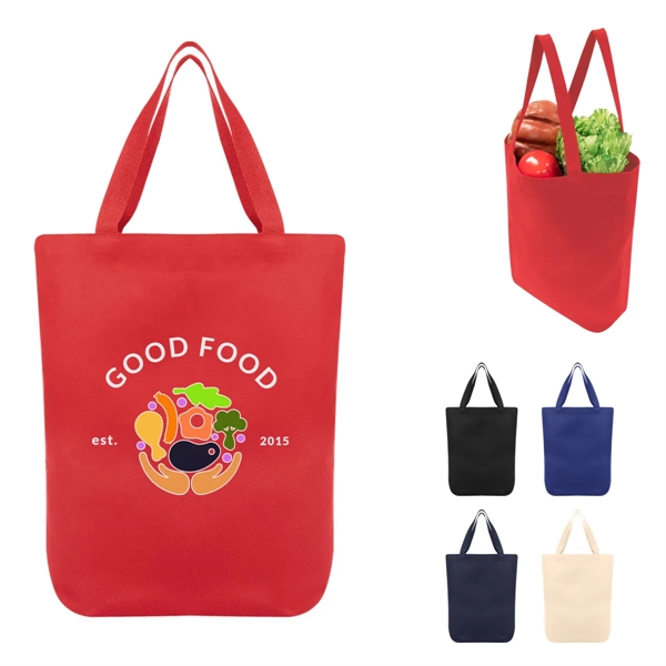 4" x 18" x 15.5" cotton tote bag with handles and... from ASI 61125 Hit Promotional Products / Hit®