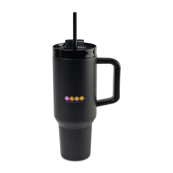 Built for commuting, the Adrian Travel Tumbler features double wall stainless... from ASI 56070 Gemline / Gemline®