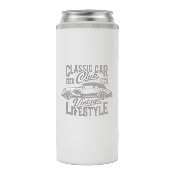 SIC insulated stainless steel slim 12 ounce can cooler sleeve.... from ASI 74601 Calico