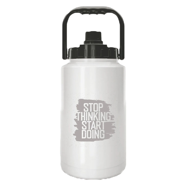 SIC triple wall insulated 18/8 stainless steel one gallon jug with... from ASI 74601 Calico