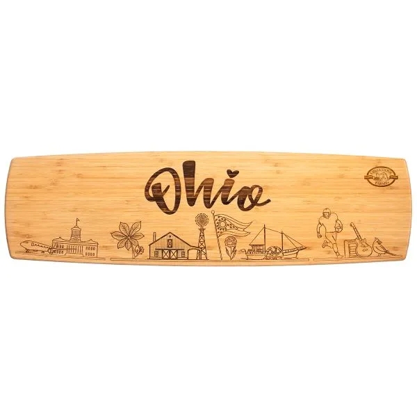 Charcuterie Board is a serving board fit for a feast.... from ASI 91565 Totally Bamboo