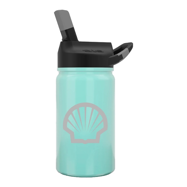 Lil SIC 12 ounce triple insulated stainless steel bottle with carabiner,... from ASI 74601 Calico