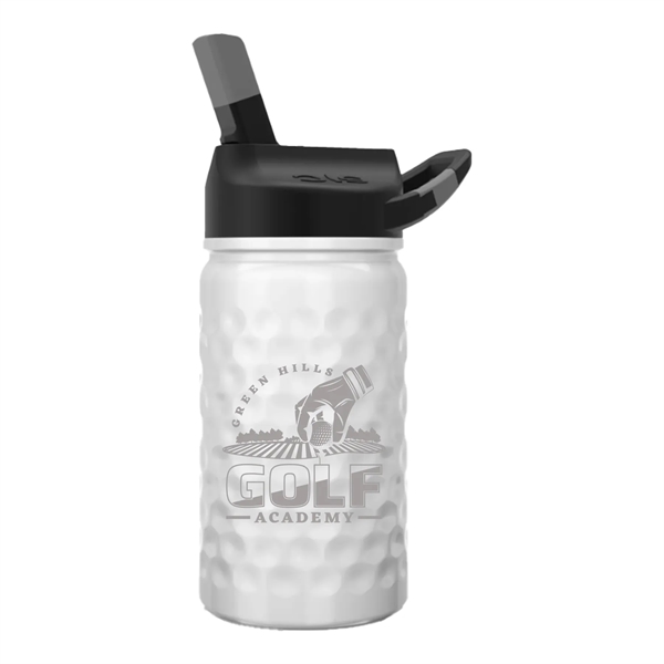 Lil SIC 12 ounce triple insulated stainless steel bottle with carabiner,... from ASI 74601 Calico