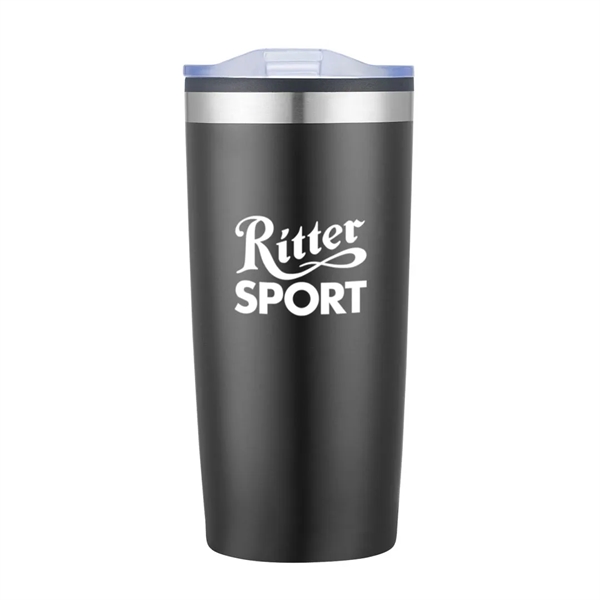 Powder Coated 304 Stainless Steel with Plastic liner
Double Walled insulated tumbler.... from ASI 84592 St Regis Group