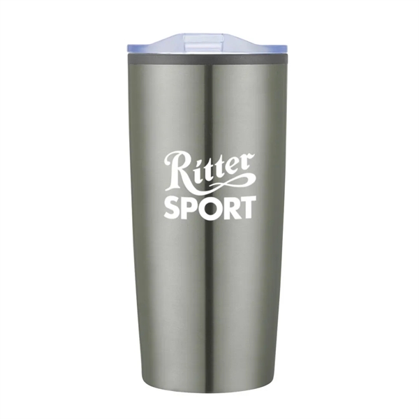Powder Coated 304 Stainless Steel with Plastic liner
Double Walled insulated tumbler.... from ASI 84592 St Regis Group
