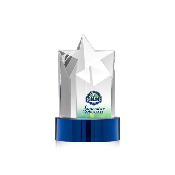 The Berkley Star VividPrint™ Award on Optical Crystal Base is an... from ASI 84592 St Regis Group / St Regis