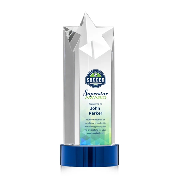 The Berkley Star VividPrint™ Award on Optical Crystal Base is an... from ASI 84592 St Regis Group / St Regis