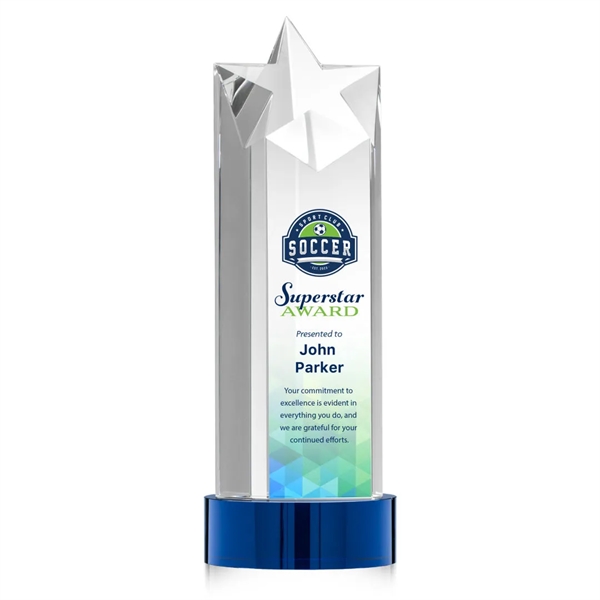 The Berkley Star VividPrint™ Award on Optical Crystal Base is an... from ASI 84592 St Regis Group / St Regis