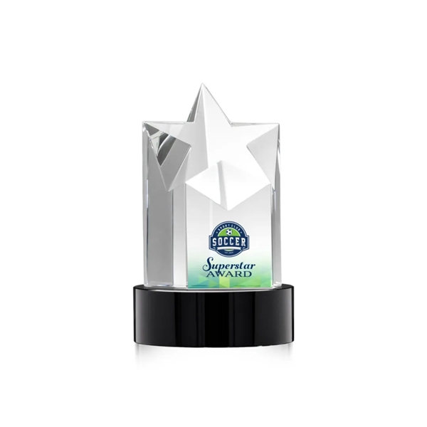 The Berkley Star VividPrint™ Award on Optical Crystal Base is an... from ASI 84592 St Regis Group / St Regis