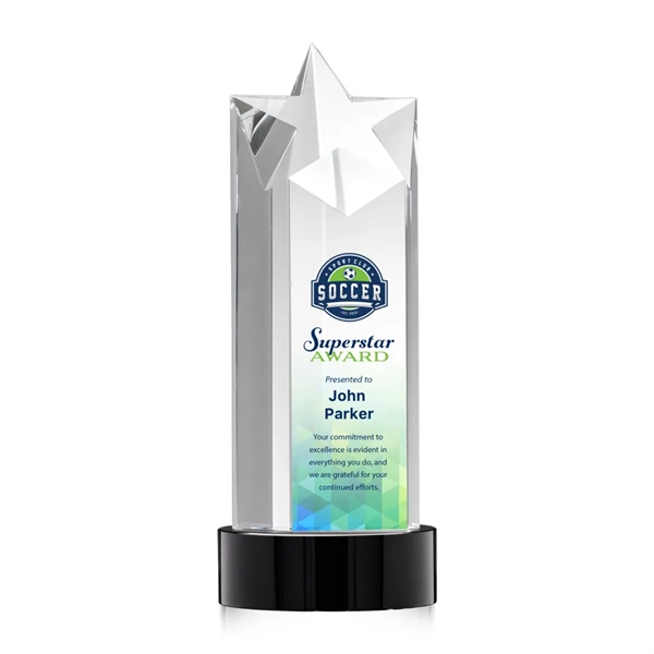 The Berkley Star VividPrint™ Award on Optical Crystal Base is an... from ASI 84592 St Regis Group / St Regis