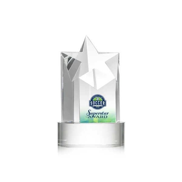 The Berkley Star VividPrint™ Award on Optical Crystal Base is an... from ASI 84592 St Regis Group / St Regis