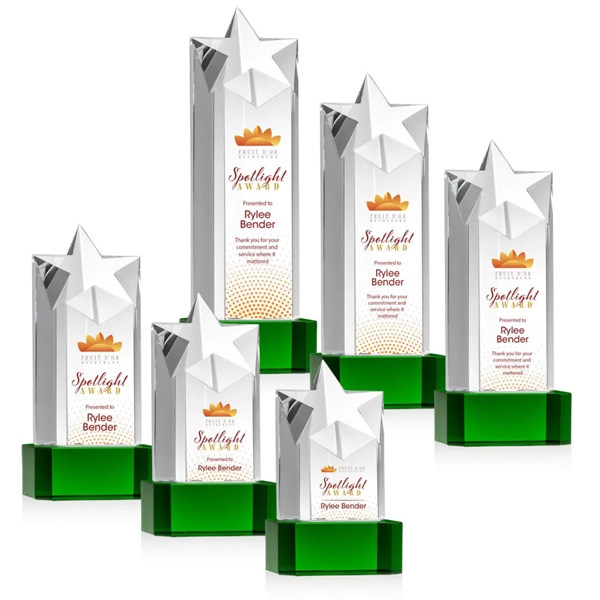 The Berkley Star VividPrint™ Award on Optical Crystal Base is an... from ASI 84592 St Regis Group / St Regis