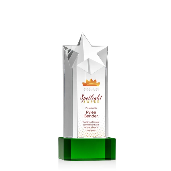 The Berkley Star VividPrint™ Award on Optical Crystal Base is an... from ASI 84592 St Regis Group / St Regis