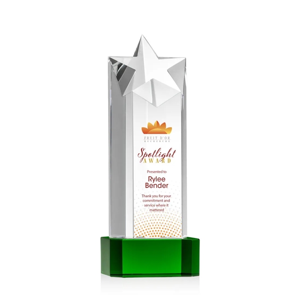 The Berkley Star VividPrint™ Award on Optical Crystal Base is an... from ASI 84592 St Regis Group / St Regis