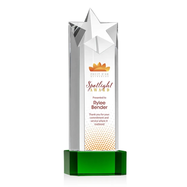 The Berkley Star VividPrint™ Award on Optical Crystal Base is an... from ASI 84592 St Regis Group / St Regis