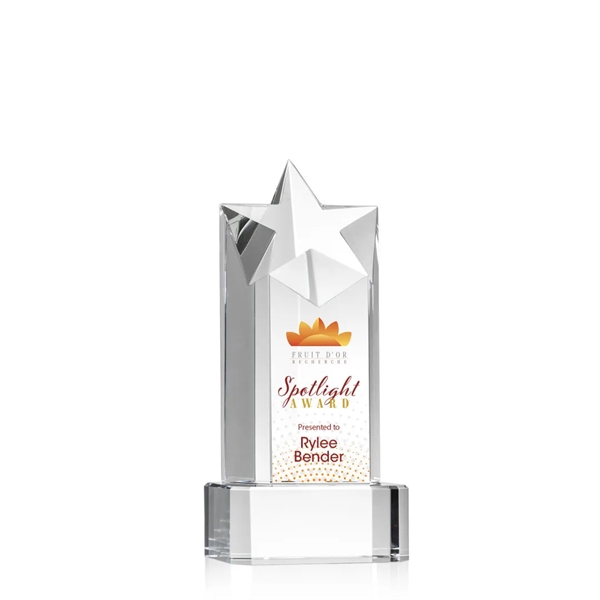 The Berkley Star VividPrint™ Award on Optical Crystal Base is an... from ASI 84592 St Regis Group / St Regis