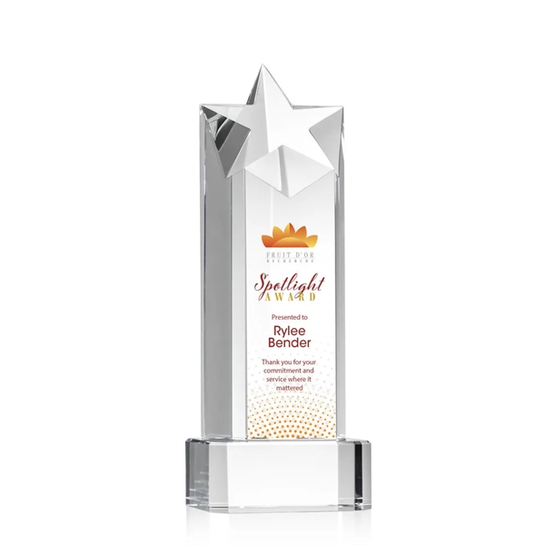 The Berkley Star VividPrint™ Award on Optical Crystal Base is an... from ASI 84592 St Regis Group / St Regis