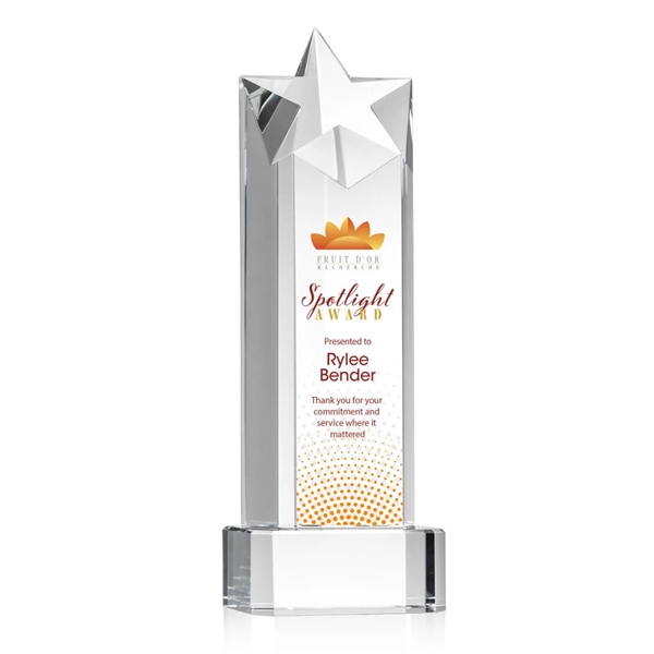 The Berkley Star VividPrint™ Award on Optical Crystal Base is an... from ASI 84592 St Regis Group / St Regis