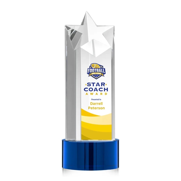 The Berkley Star VividPrint™ Award on Optical Crystal Base is an... from ASI 84592 St Regis Group / St Regis