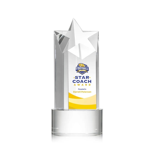 The Berkley Star VividPrint™ Award on Optical Crystal Base is an... from ASI 84592 St Regis Group / St Regis