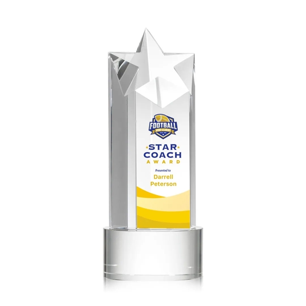 The Berkley Star VividPrint™ Award on Optical Crystal Base is an... from ASI 84592 St Regis Group / St Regis