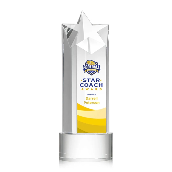 The Berkley Star VividPrint™ Award on Optical Crystal Base is an... from ASI 84592 St Regis Group / St Regis