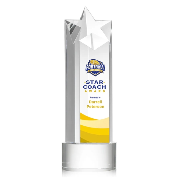 The Berkley Star VividPrint™ Award on Optical Crystal Base is an... from ASI 84592 St Regis Group / St Regis