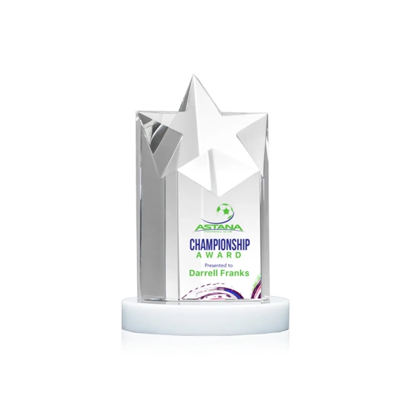 The Berkley Star VividPrint™ Award on Optical Crystal Base is an... from ASI 84592 St Regis Group / St Regis